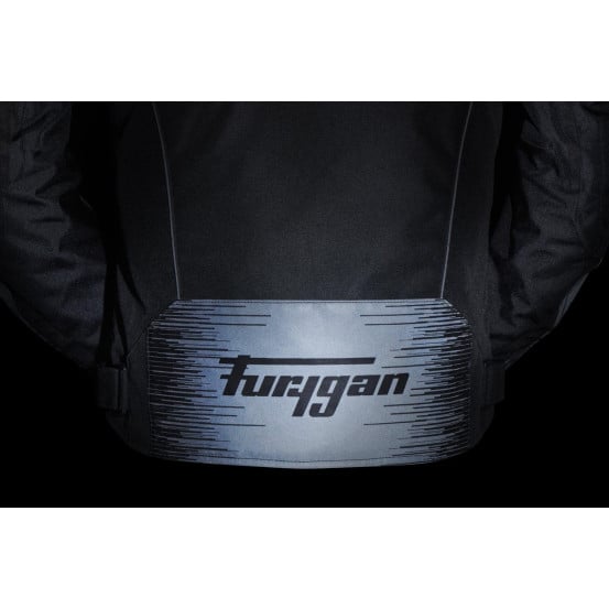 Blouson Furygan SHARD HV - Noir Gris Reflect