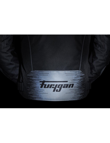 Blouson Furygan SHARD HV - Noir Gris Reflect
