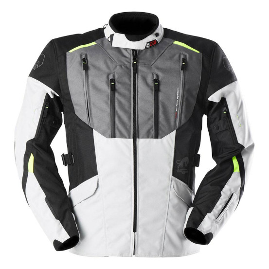 Veste Furygan BROOKS - Noir Pearl Anthracite Fluo