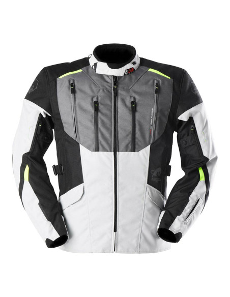 Veste Furygan BROOKS - Noir Pearl Anthracite Fluo