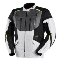 Veste Furygan BROOKS - Noir Pearl Anthracite Fluo 2