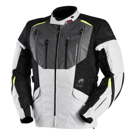 Veste Furygan BROOKS - Noir Pearl Anthracite Fluo