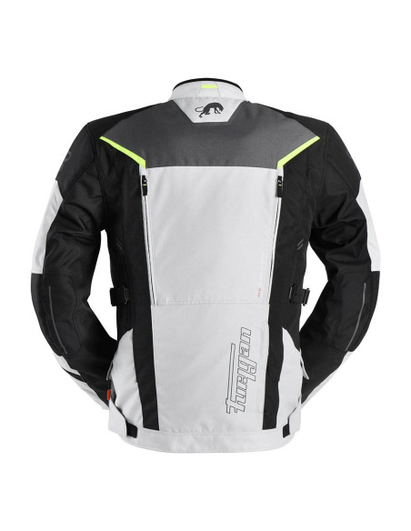 Veste Furygan BROOKS - Noir Pearl Anthracite Fluo