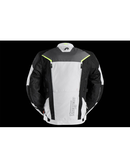 Veste Furygan BROOKS - Noir Pearl Anthracite Fluo
