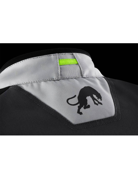 Veste Furygan BROOKS - Noir Pearl Anthracite Fluo