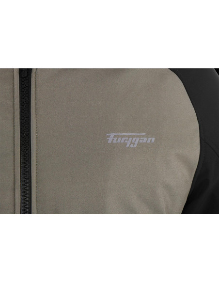 Blouson Furygan ADDAX - Noir Kaki