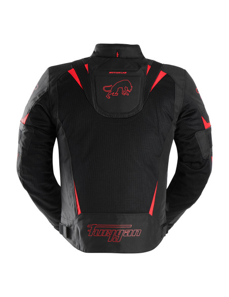 Blouson Furygan ULTRASPARK 3 en 1 VENTED+ - Noir Rouge