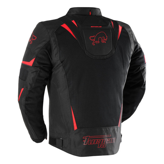 Blouson Furygan ULTRASPARK 3 en 1 VENTED+ - Noir Rouge