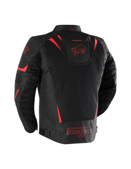 Blouson Furygan ULTRASPARK 3 en 1 VENTED+ - Noir Rouge