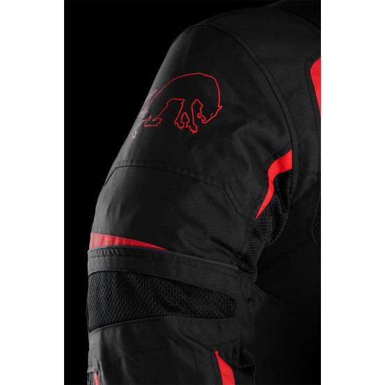 Blouson Furygan ULTRASPARK 3 en 1 VENTED+ - Noir Rouge
