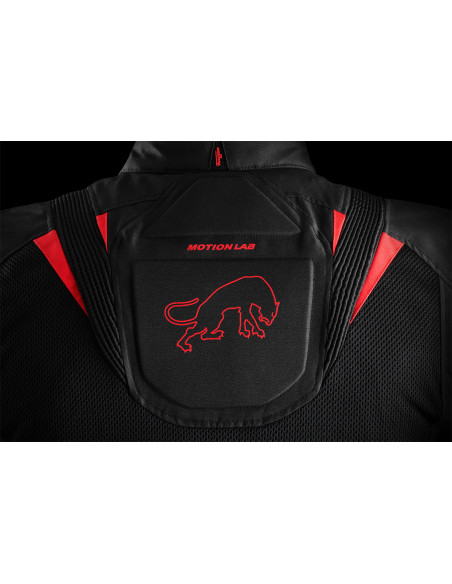 Blouson Furygan ULTRASPARK 3 en 1 VENTED+ - Noir Rouge