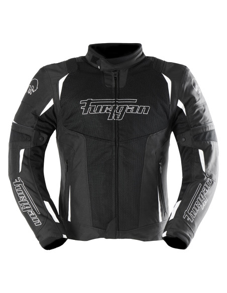 Blouson Furygan ULTRASPARK 3 en 1 VENTED+ - Noir Blanc