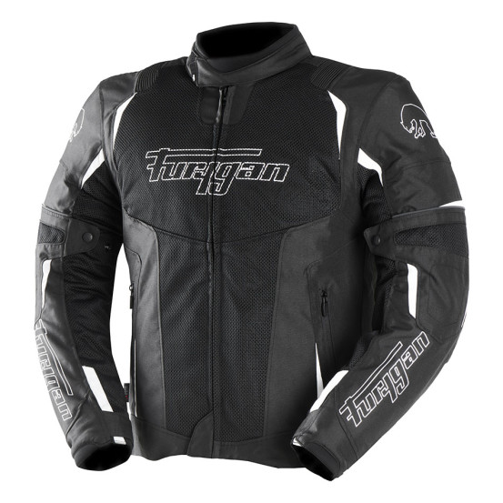 Blouson Furygan ULTRASPARK 3 en 1 VENTED+ - Noir Blanc