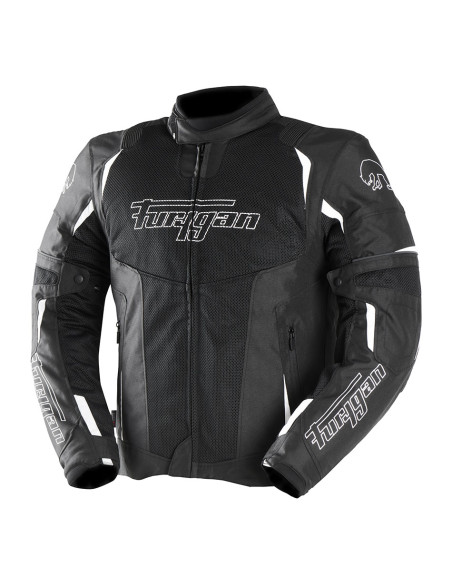 Blouson Furygan ULTRASPARK 3 en 1 VENTED+ - Noir Blanc
