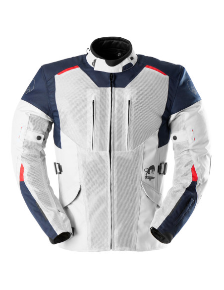 Veste Furygan BROOKS VENTED+ - Bleu Pearl Rouge