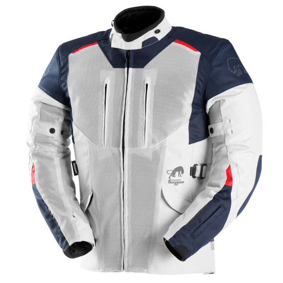 Veste Furygan BROOKS VENTED+ - Bleu Pearl Rouge