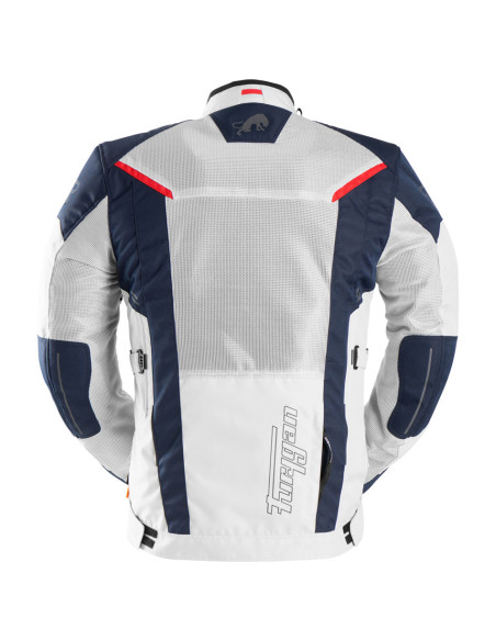 Veste Furygan BROOKS VENTED+ - Bleu Pearl Rouge