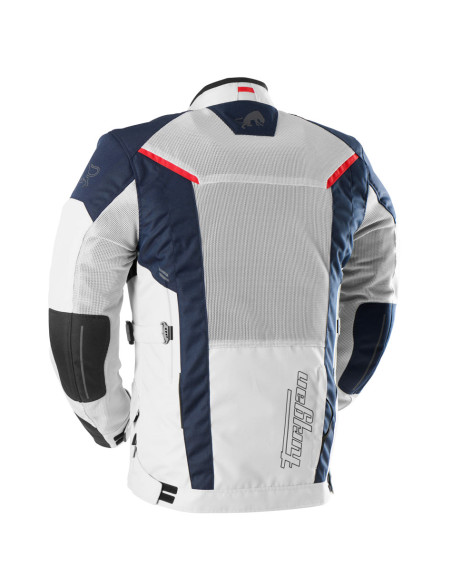 Veste Furygan BROOKS VENTED+ - Bleu Pearl Rouge