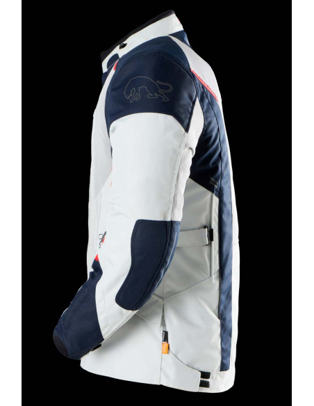 Veste Furygan BROOKS VENTED+ - Bleu Pearl Rouge