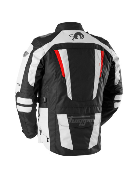 Veste Furygan APALACHES EVO - Noir Pearl Rouge