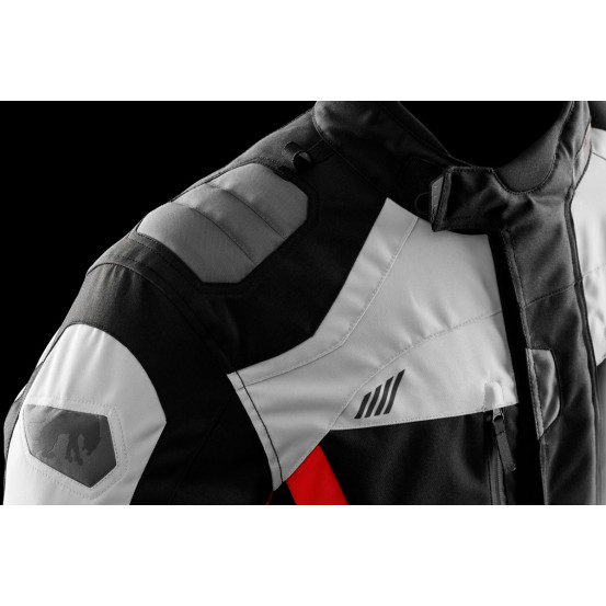 Veste Furygan APALACHES EVO - Noir Pearl Rouge