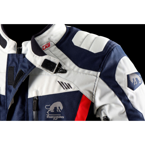 Veste Furygan APALACHES EVO - Bleu Pearl Rouge