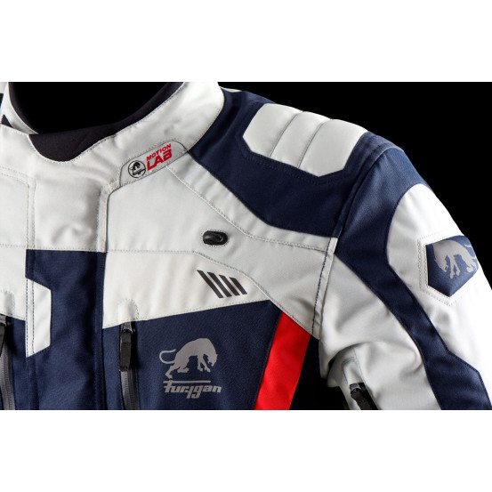 Veste Furygan APALACHES EVO - Bleu Pearl Rouge