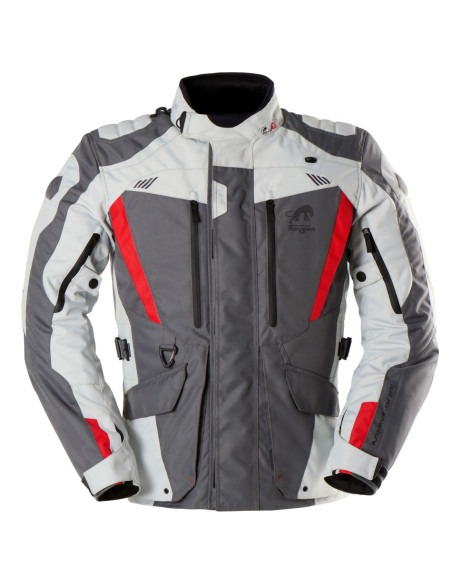 Veste Furygan APALACHES EVO - Gris Pearl Rouge