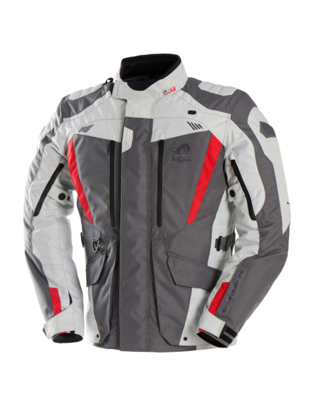 Veste Furygan APALACHES EVO - Gris Pearl Rouge