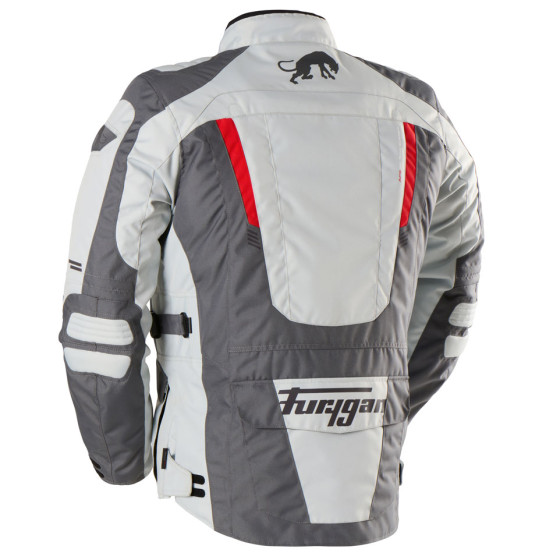 Veste Furygan APALACHES EVO - Gris Pearl Rouge