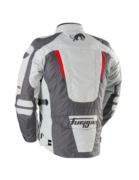 Veste Furygan APALACHES EVO - Gris Pearl Rouge