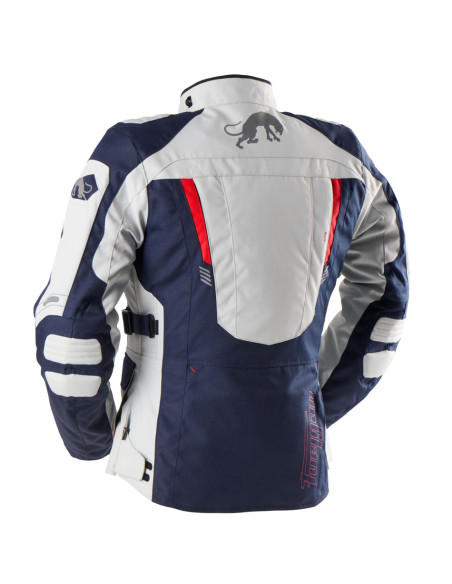 Veste Femme Furygan APALACHES LADY EVO - Bleu Pearl Rouge