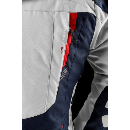Veste Femme Furygan APALACHES LADY EVO - Bleu Pearl Rouge