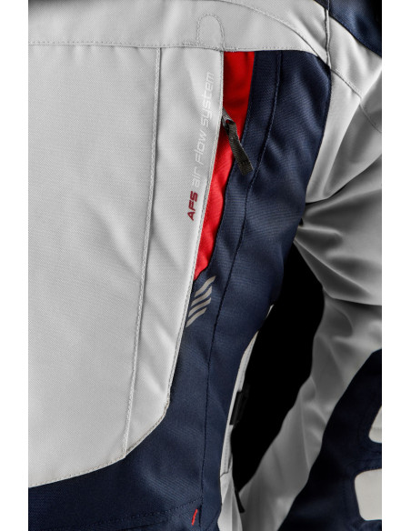Veste Femme Furygan APALACHES LADY EVO - Bleu Pearl Rouge