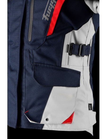 Veste Femme Furygan APALACHES LADY EVO - Bleu Pearl Rouge