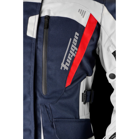 Veste Femme Furygan APALACHES LADY EVO - Bleu Pearl Rouge