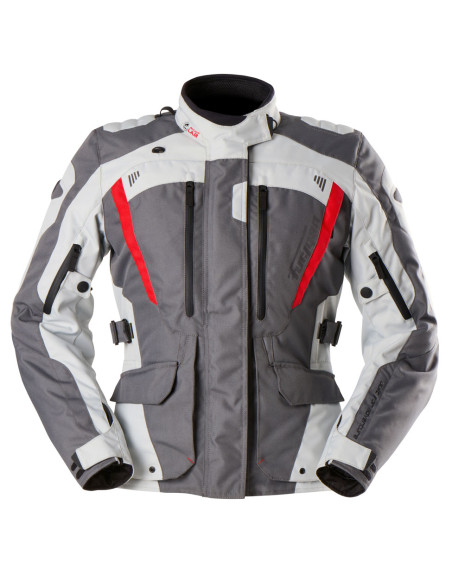 Veste Femme Furygan APALACHES LADY EVO - Gris Pearl Rouge