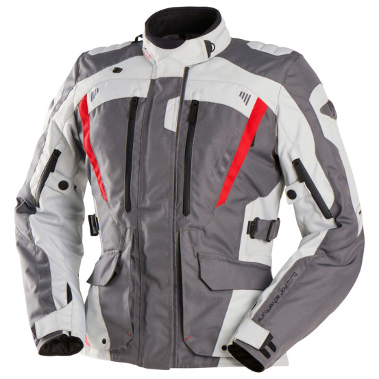 Veste Femme Furygan APALACHES LADY EVO - Gris Pearl Rouge
