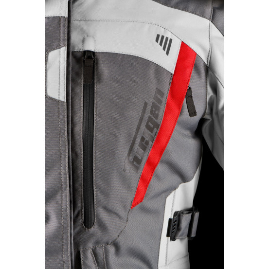 Veste Femme Furygan APALACHES LADY EVO - Gris Pearl Rouge