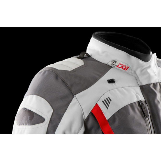 Veste Femme Furygan APALACHES LADY EVO - Gris Pearl Rouge
