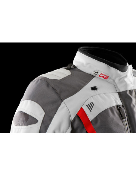 Veste Femme Furygan APALACHES LADY EVO - Gris Pearl Rouge