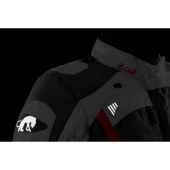 Veste Femme Furygan APALACHES LADY EVO - Gris Pearl Rouge