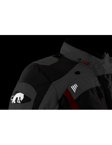 Veste Femme Furygan APALACHES LADY EVO - Gris Pearl Rouge