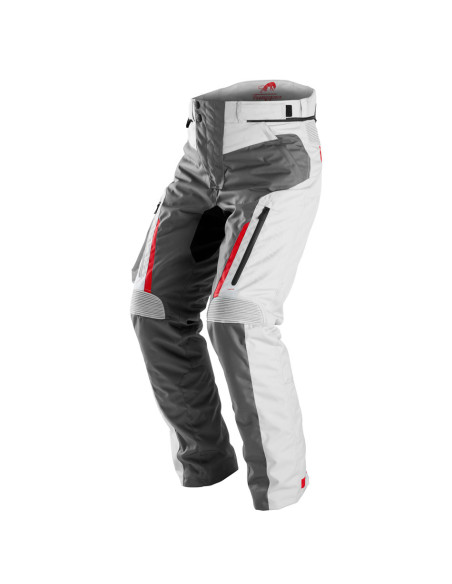 Pantalon Furygan KILLINGTON - Gris Pearl Rouge