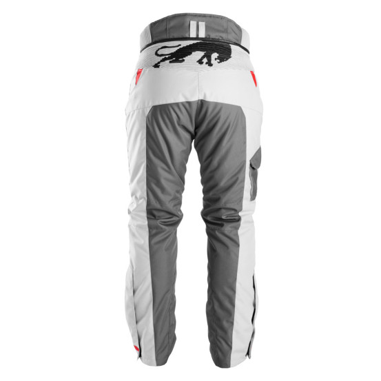 Pantalon Furygan KILLINGTON - Gris Pearl Rouge