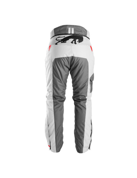 Pantalon Furygan KILLINGTON - Gris Pearl Rouge