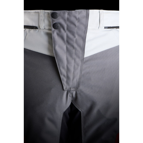 Pantalon Furygan KILLINGTON - Gris Pearl Rouge