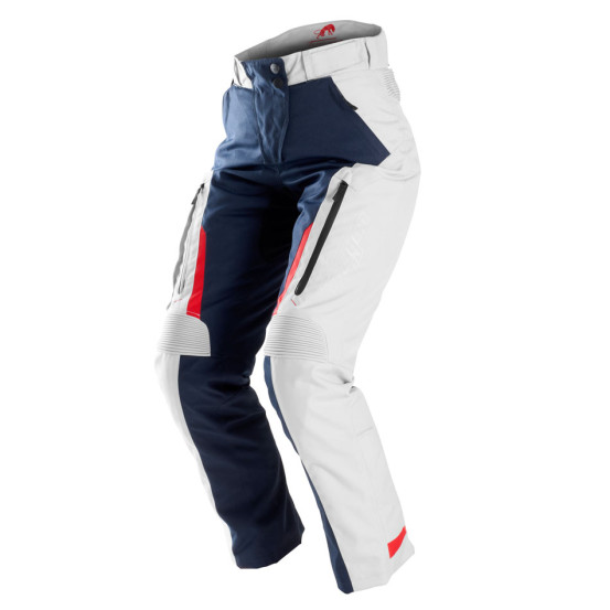 Pantalon Femme Furygan KILLINGTON LADY - Bleu Pearl Rouge