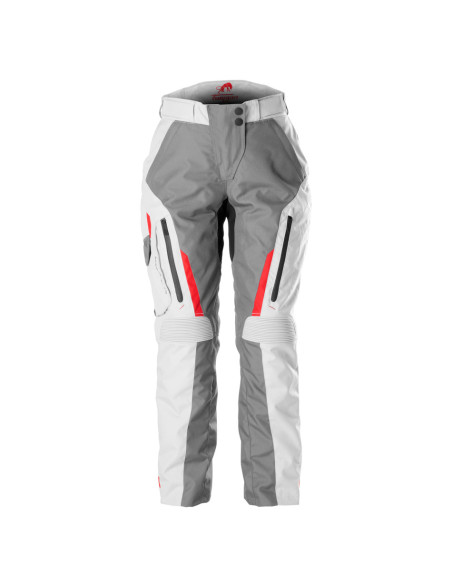 Pantalon Femme Furygan KILLINGTON LADY - Gris Pearl Rouge