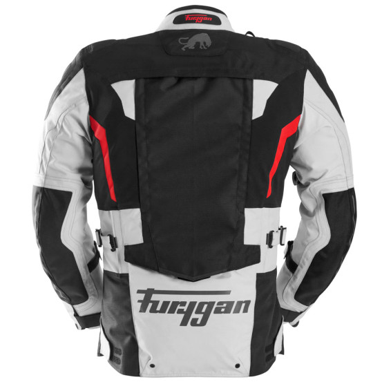 Veste Furygan MONTROC KEVLAR PRIMALOFT 3 en 1+ - Noir Pearl Rouge